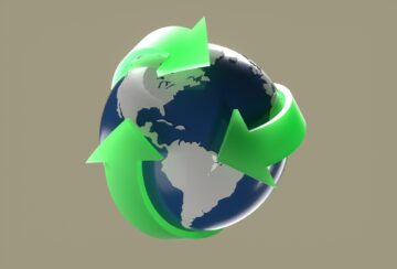 リサイクルする地球