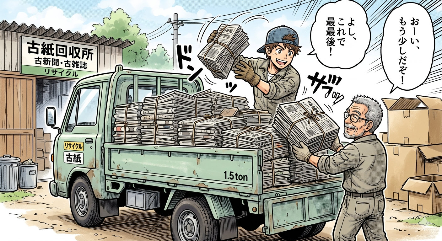 古紙回収所