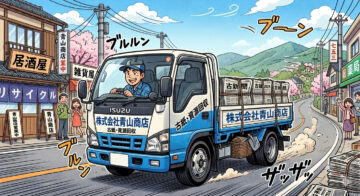 株式会社青山商店トラック
