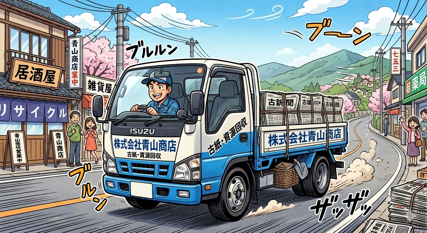 株式会社青山商店トラック